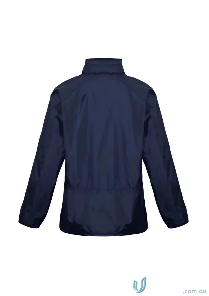 Navy blue Spinnaker Unisex Jacket J833 from Biz Collection Unisex, perfect for light rain