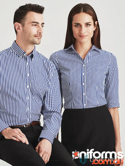 Matching blue and white striped Springfield Ladies 3qtr Shirt for womens Springfield fashion