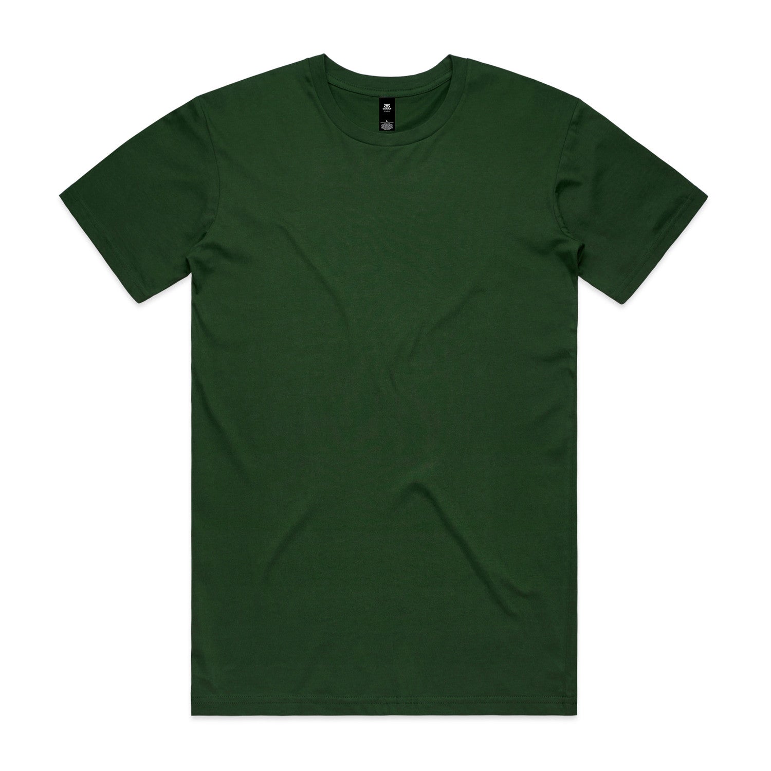 Dark green short-sleeved crew neck Planett Staple Tee ideal for comfortable workwear and work uniforms