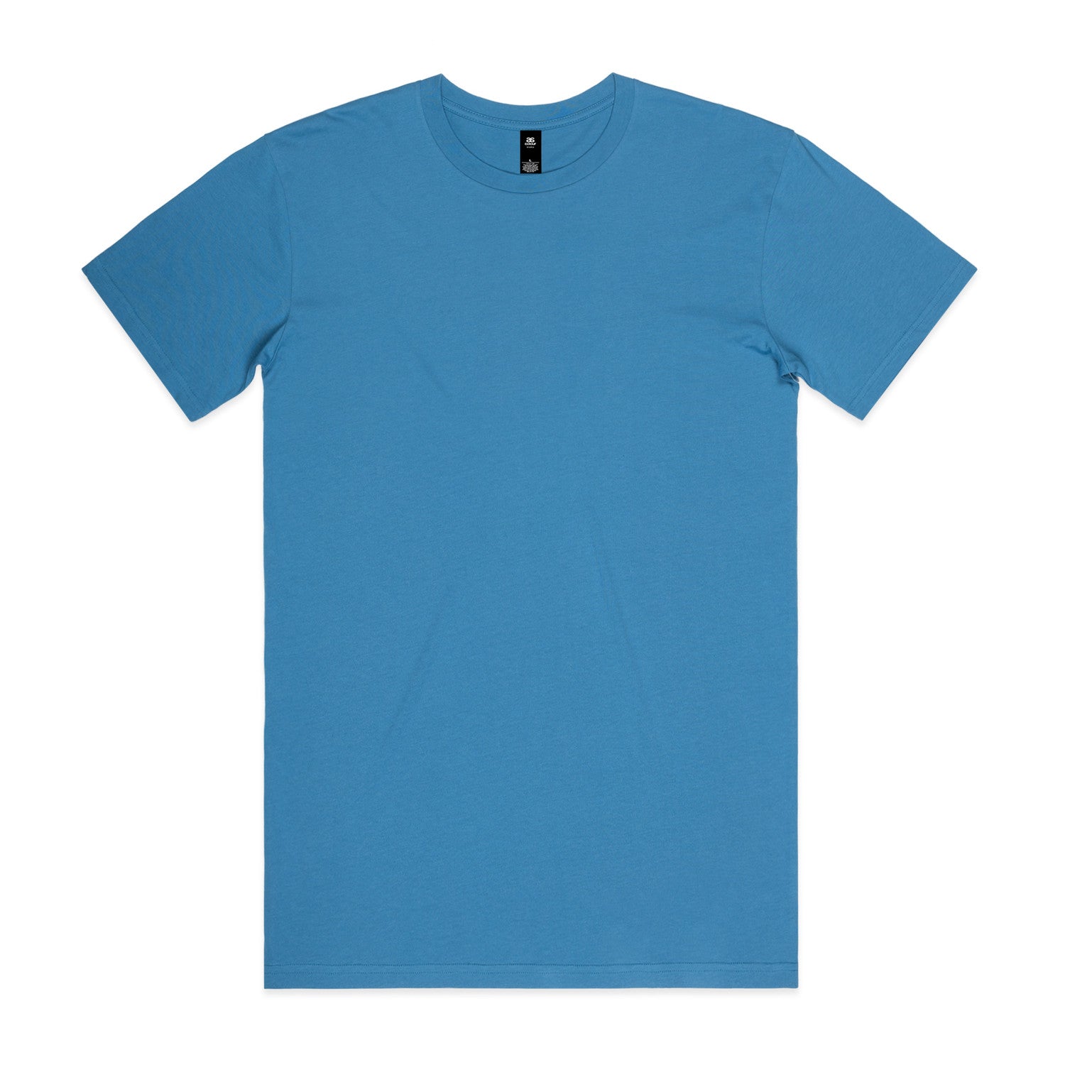 Planett staple tee solid blue short sleeve cotton t-shirt perfect for comfortable workwear and work uniforms