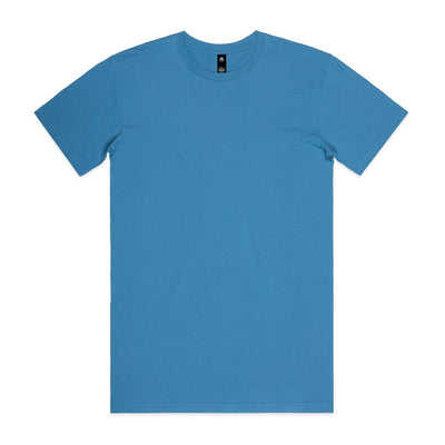 Planett staple tee solid blue short sleeve cotton t-shirt perfect for comfortable workwear and work uniforms