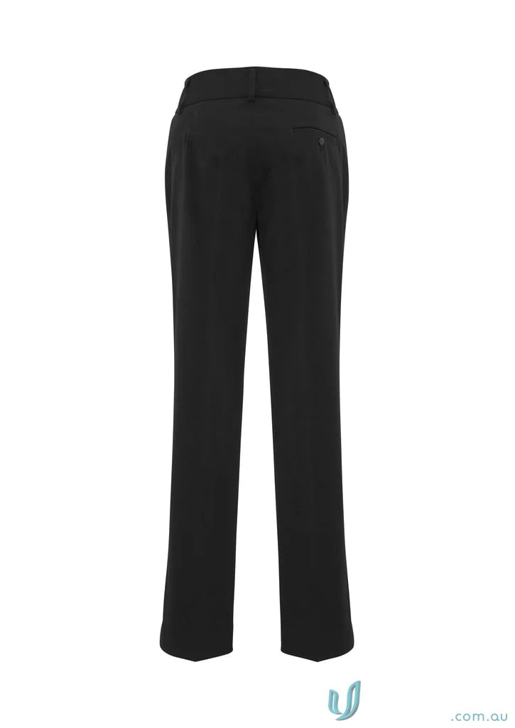 Black straight-leg trousers from Stella Perfect Pant, perfect for womens Biz Collection