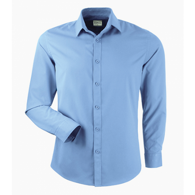 2061L shirt 2061L Stencil Men's Essential LongSleeve Shirt in Light Blue