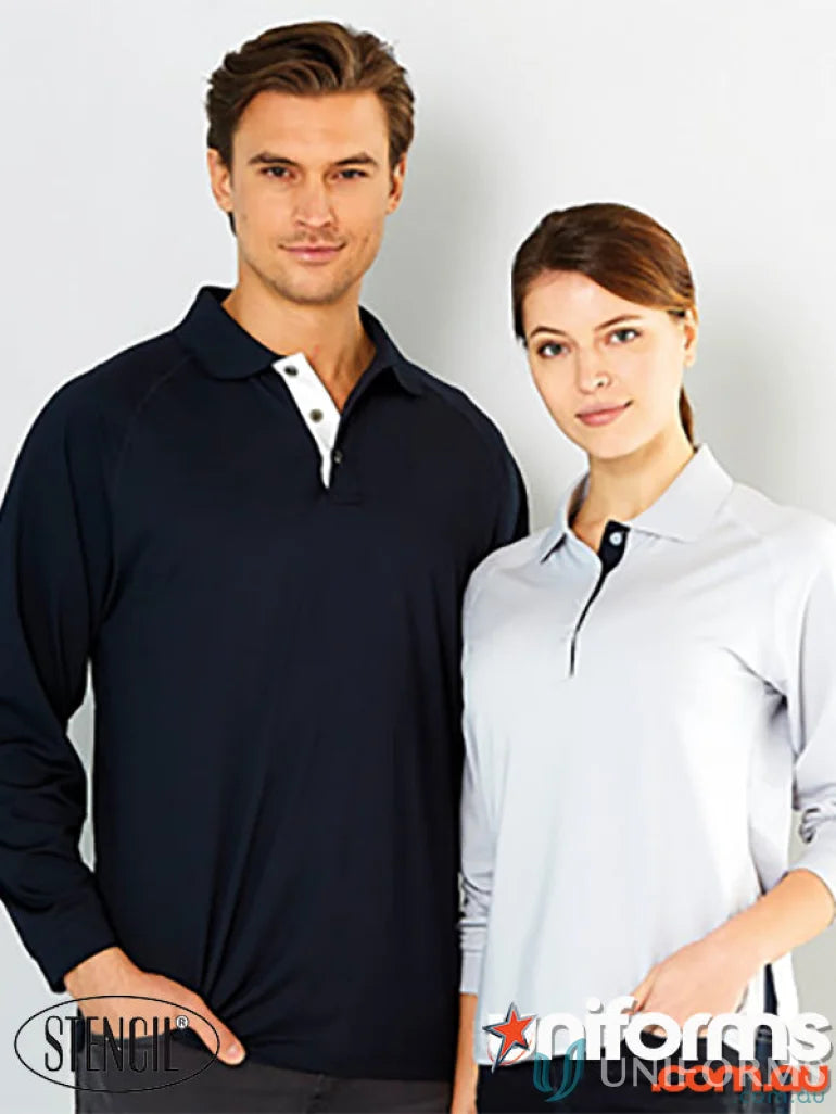 Stencil 1042-PT Stencil Team LS Polo