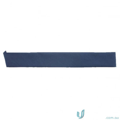 Dark blue rectangular hat band trim piece for Straw Hat Band, perfect for workwear uniforms