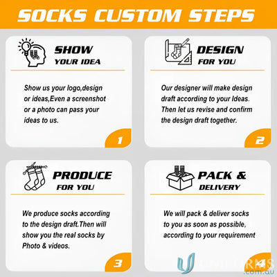Steps to customize your Sports Socks for unique custom sports socks design