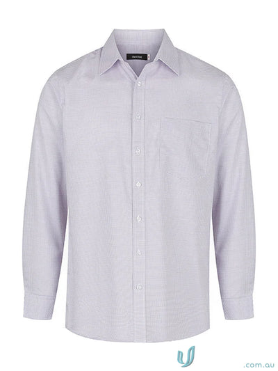 Sussex L/S Corporate Check Shirt featuring a stylish check shirt design