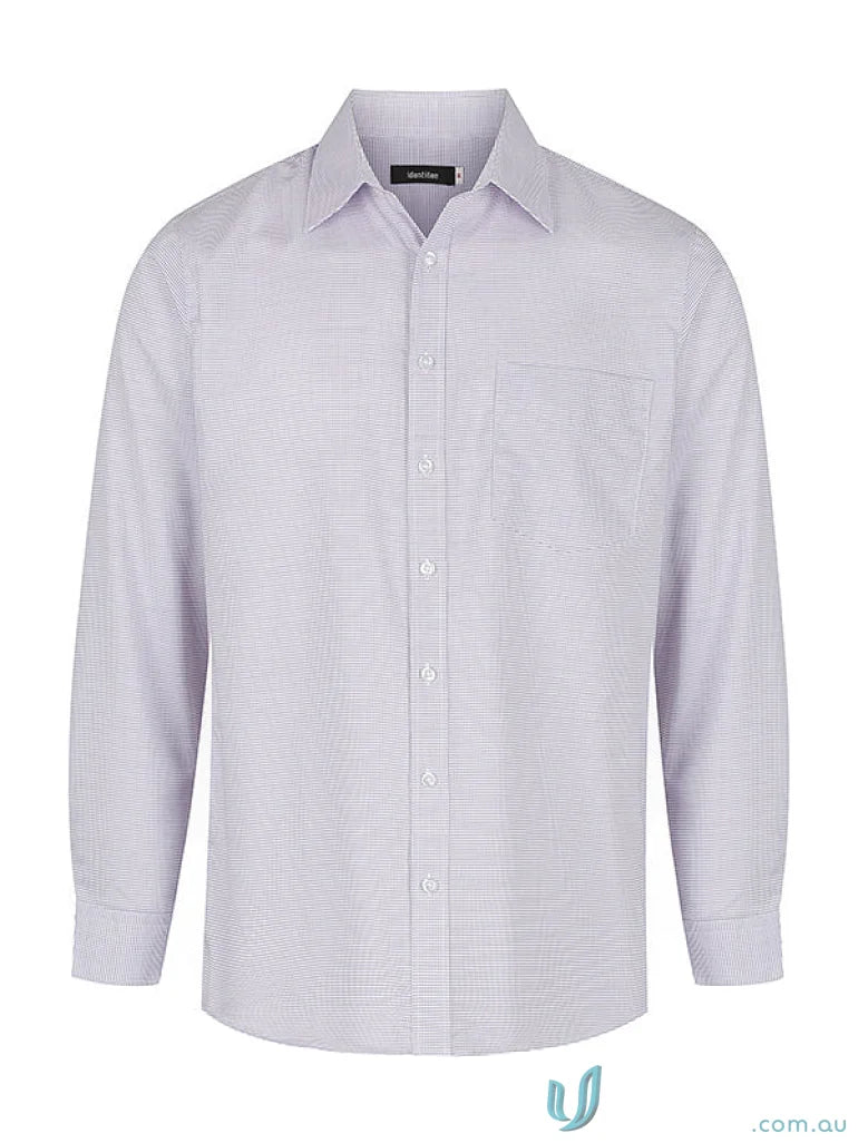 Sussex L/S Corporate Check Shirt featuring a stylish check shirt design