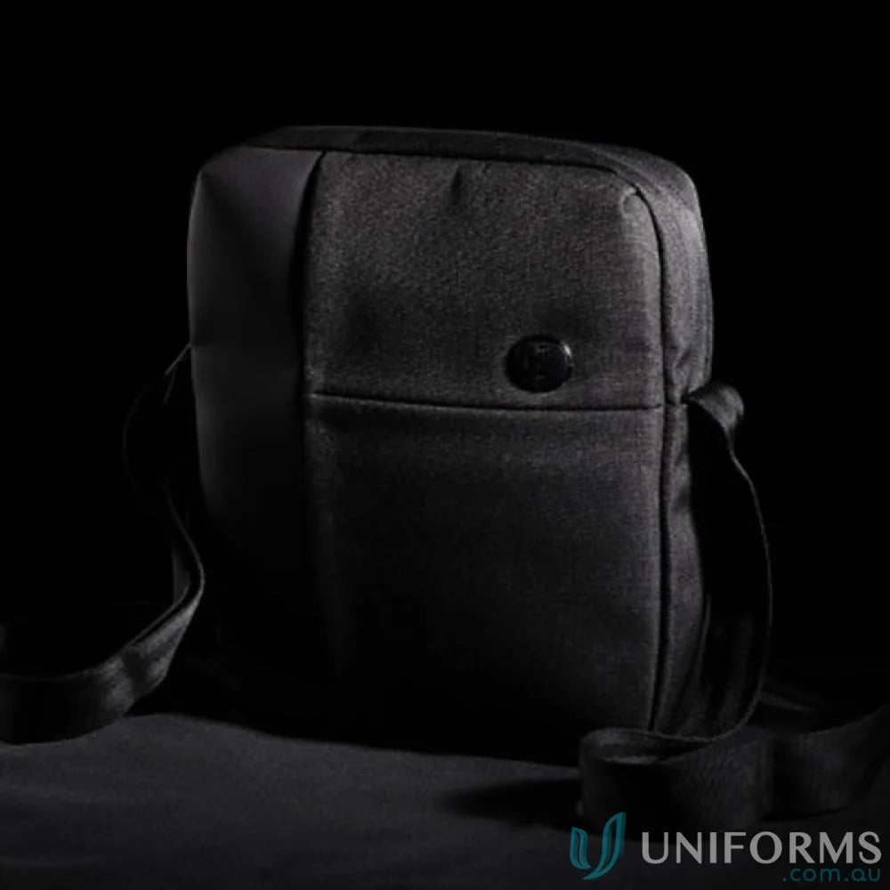 Black Swissdigital Arosa Shoulder Bag for stylish everyday carry and convenience