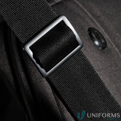 Black nylon strap with metal buckle for Swissdigital Arosa Shoulder Bag look stylish and durable