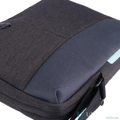 Dark gray Swissdigital Arosa Shoulder Bag showcasing stylish and durable design