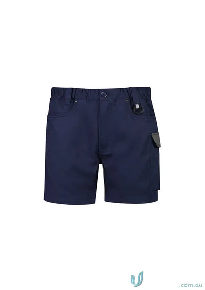 Navy blue Syzmic Rugged Cooling Stretch Short Work Shorts perfect for tough days