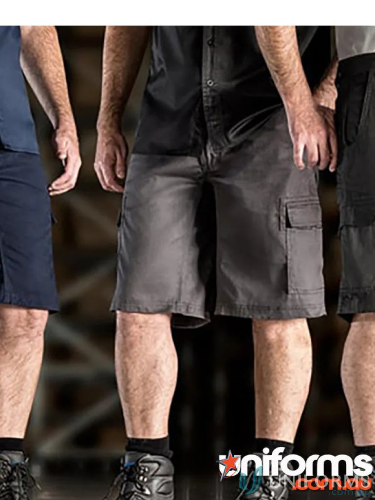 Syzmik Mens Midweight Drill Cargo Short ZW012 perfect for work outings