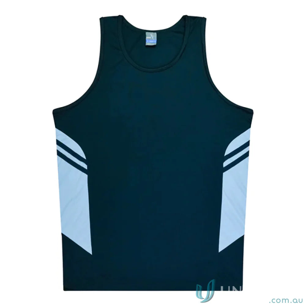 Tasman Ladies Singlet sleeveless athletic shirt with comfy fabric and sleek neck design