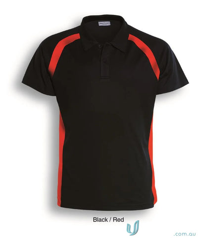 Bocini CP0919 Team Essentials Contrast Panel Polo
