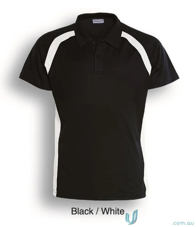 Bocini CP0919 Team Essentials Contrast Panel Polo
