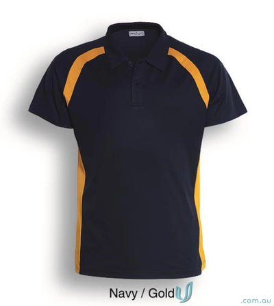 Bocini CP0919 Team Essentials Contrast Panel Polo