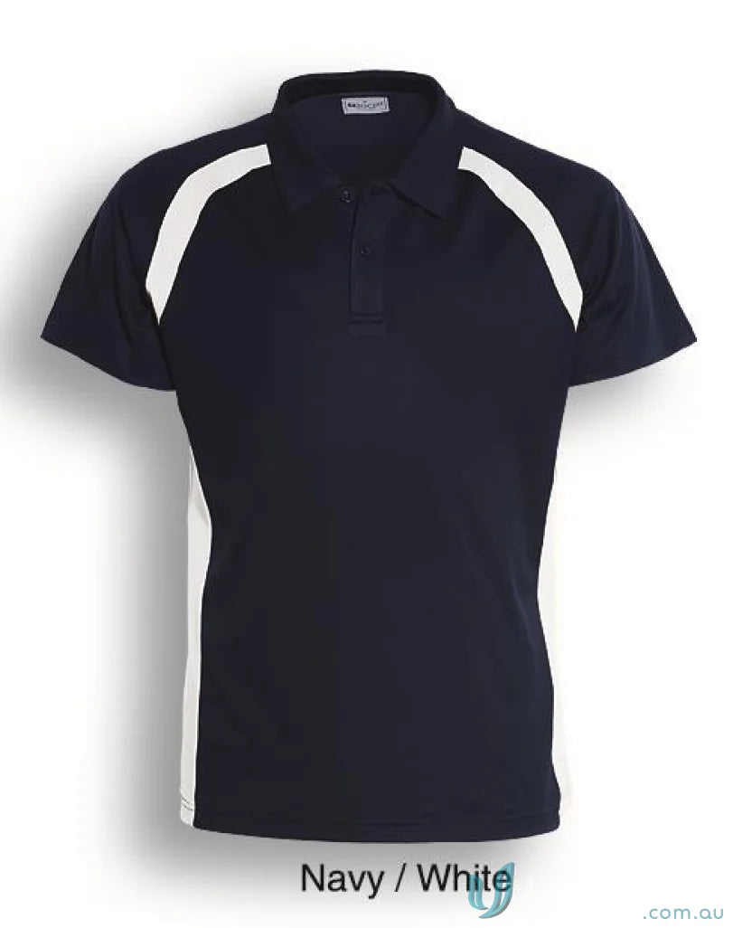 Bocini CP0919 Team Essentials Contrast Panel Polo