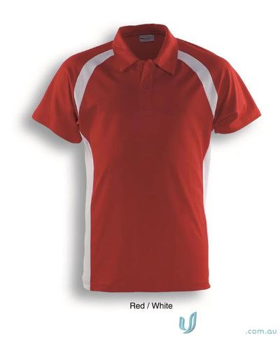 Bocini CP0919 Team Essentials Contrast Panel Polo