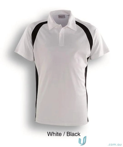 Bocini CP0919 Team Essentials Contrast Panel Polo