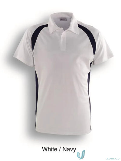 Bocini CP0919 Team Essentials Contrast Panel Polo