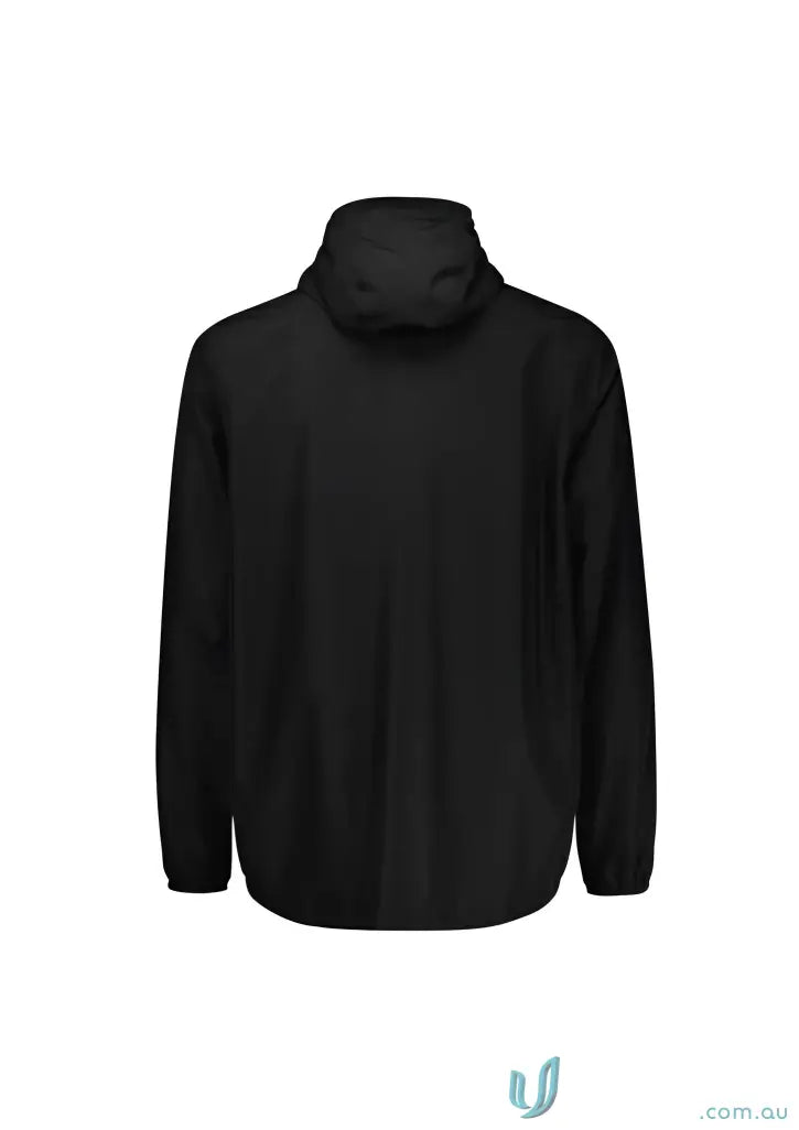 Black hooded Tempest Jacket from Biz Collection Tempest for construction crews