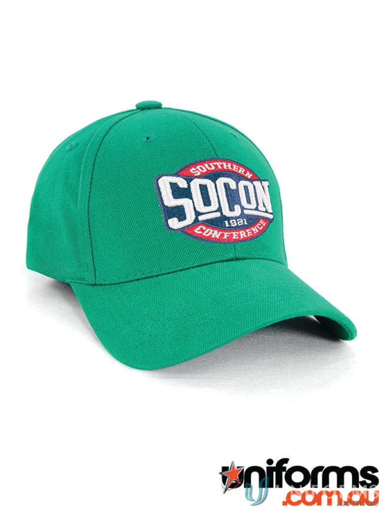 Green baseball cap from Traditional Cap, perfect for work uniforms and casual wear