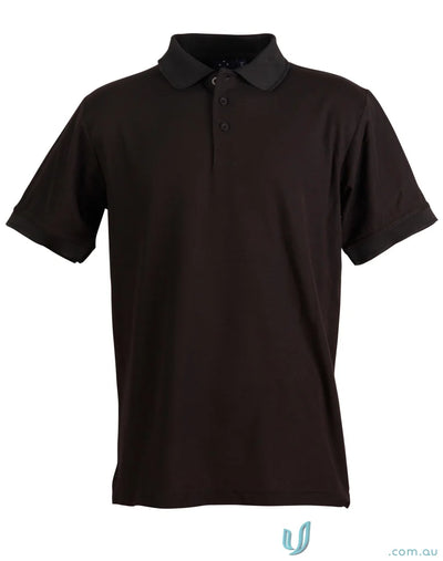 Winning Spirit PS63 Heathmont TrueDry Polo in Black