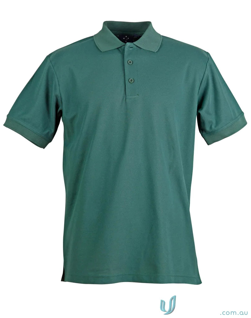 Winning Spirit PS63 Heathmont TrueDry Polo in Bottle Green
