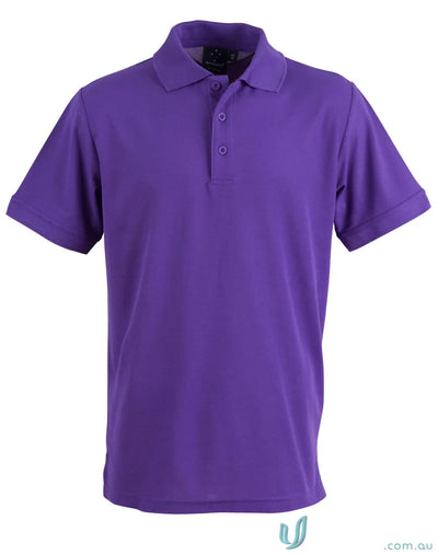 Winning Spirit PS63 Heathmont TrueDry Polo in Purple