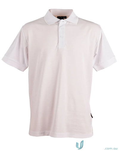 Winning Spirit PS63 Heathmont TrueDry Polo in White