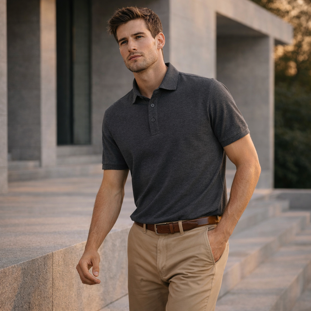 Winning Spirit PS71 Ultrafine Cotton Polo