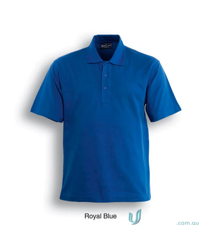 Bocini CP812 Unisex Basic Polo in royal