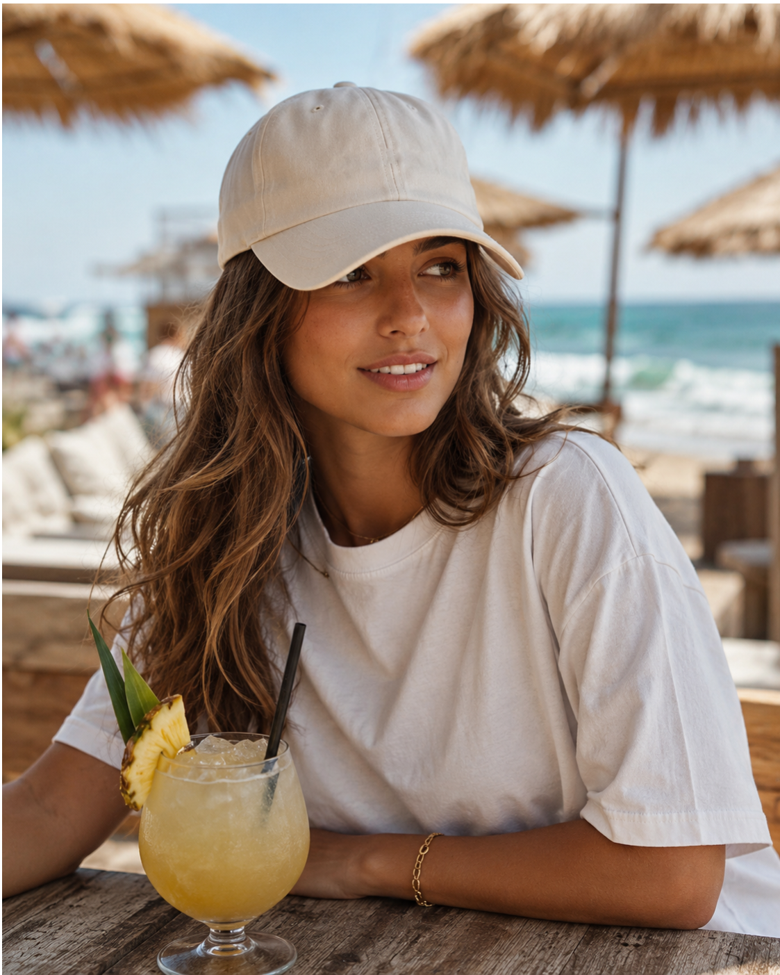 Enzyme Washed Cotton Twill Cap