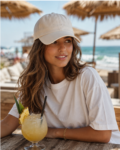 Enzyme Washed Cotton Twill Cap