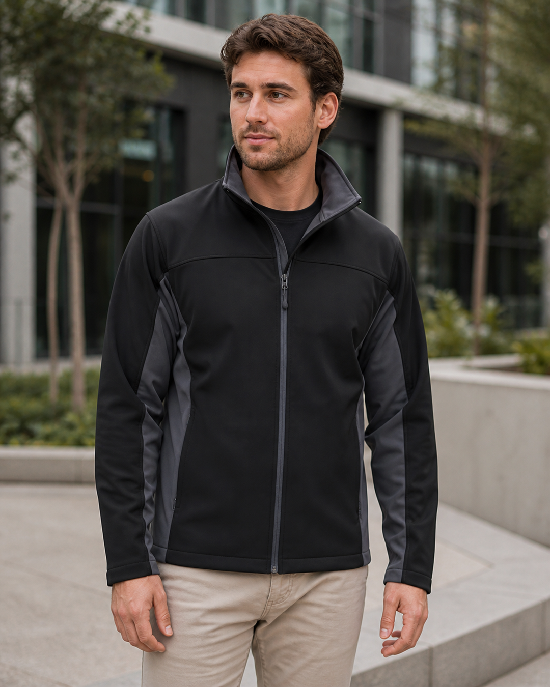 Winning Spirit Whistler Softshell Jacket on Australian male model