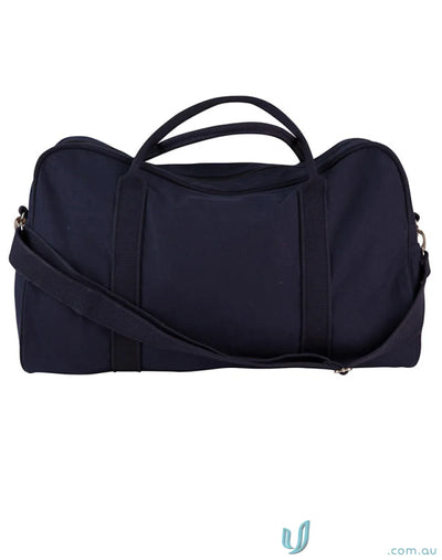 Navy blue winning spirit impact casual bag with reinforced carry handles