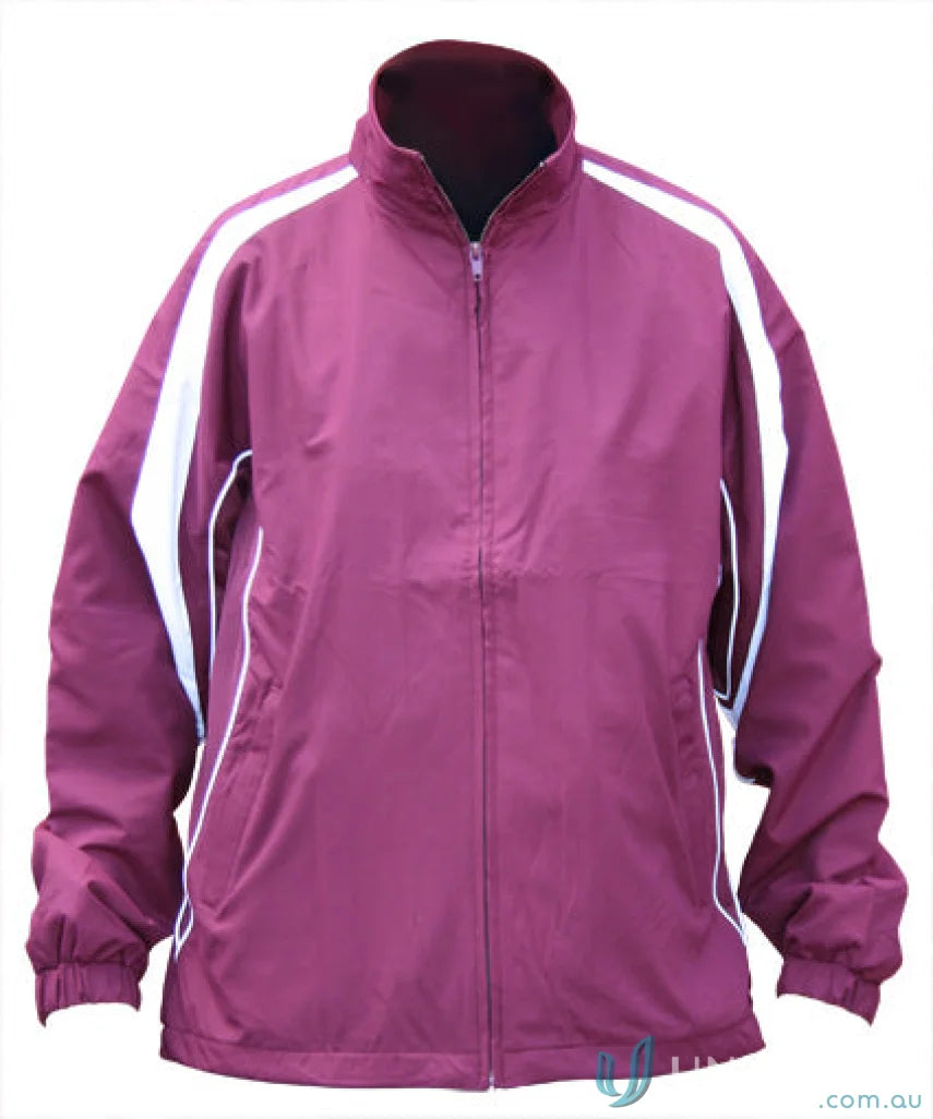 Winning Spirit Legend maroon and white workwear wardrobe jacket with water-repellent finish