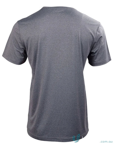Heather grey TS45 Harland T-shirt from Winning Spirit Mens with rapid cool fabric