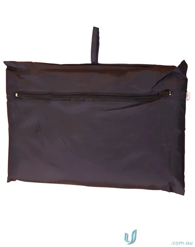 Black zippered garment bag for Winning Spirit JK10 Rain Forest Spray Jacket outdoor gear