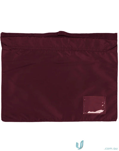 Maroon Winning Spirit Readers B4375 Satchel with clear identity card holder