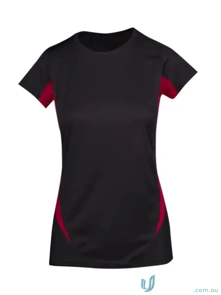 LADIES T-Shirts - Stylish and Comfortable Options for Work and Casual Wear T447LD Womenâ€™s Accelerator Cool-Dry T-Shirt -Large Sizes in.
