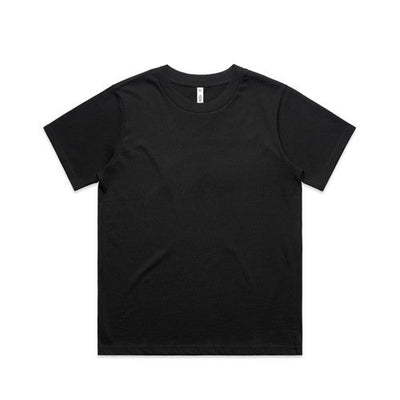 Women’s classic minus tee black short-sleeved crew neck t-shirt perfect for comfortable workwear and uniforms