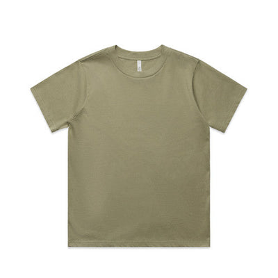 Women’s classic minus tee olive green short sleeve crew neck t-shirt perfect for comfortable workwear uniforms