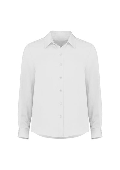 Womens Evelyn long sleeve shirt with modesty bust buttons
