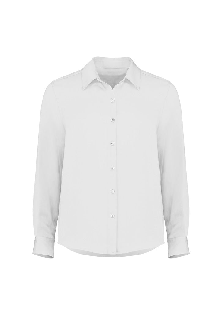 Womens Evelyn long sleeve shirt with modesty bust buttons