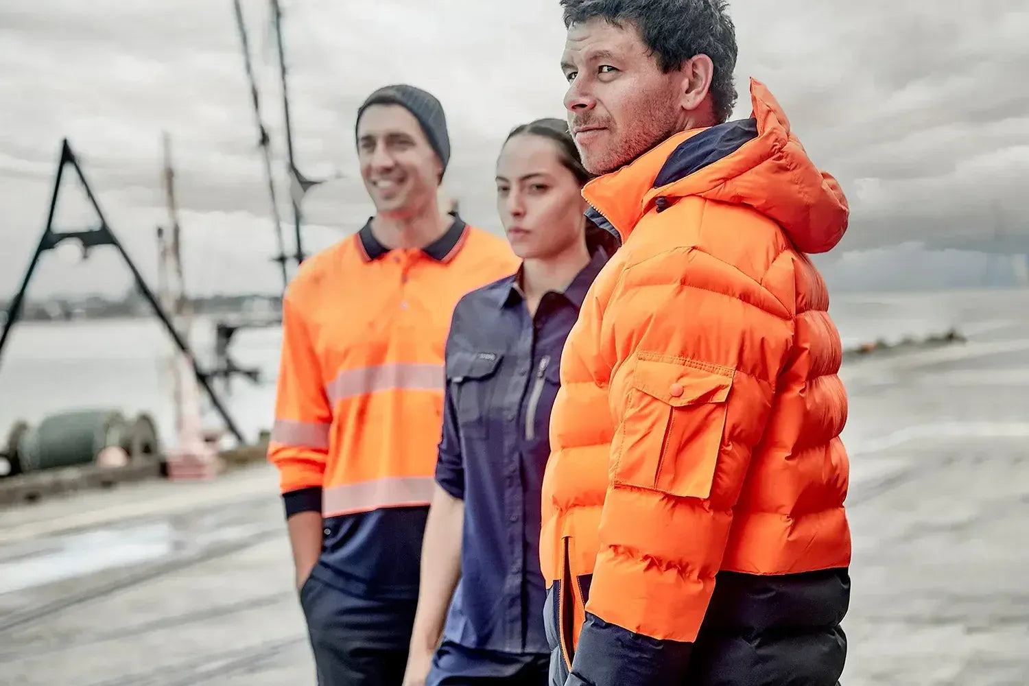 CFMEU hi-vis safety workwear — uniforms Australia trades