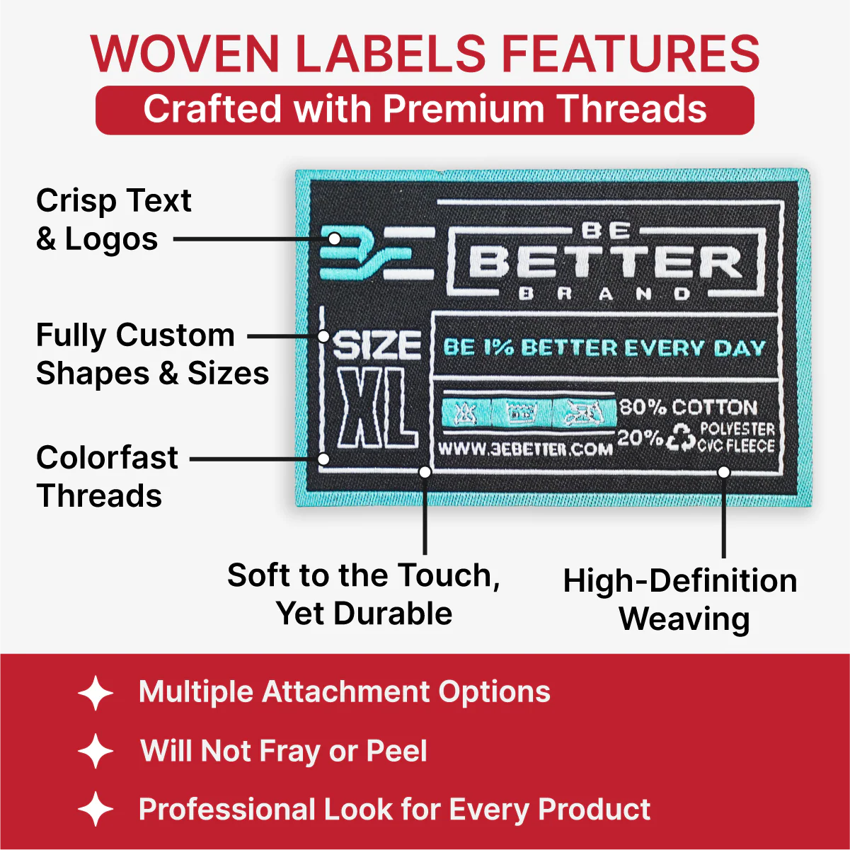 Woven Transfer Hip Label