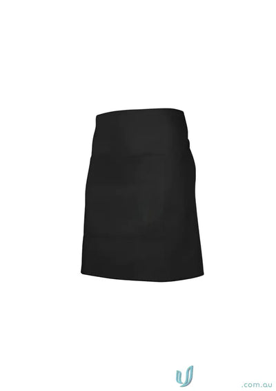 Black waist apron from Yes Chef Biz Collection, the perfect blend of style and function