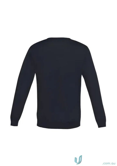 Navy blue Milan Knit Jumper from Biz Collection Milan with Merino Wool fabric